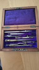 Antique mahogany cased set - antique,