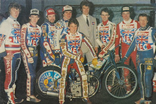 England 1984 speedway team - england,