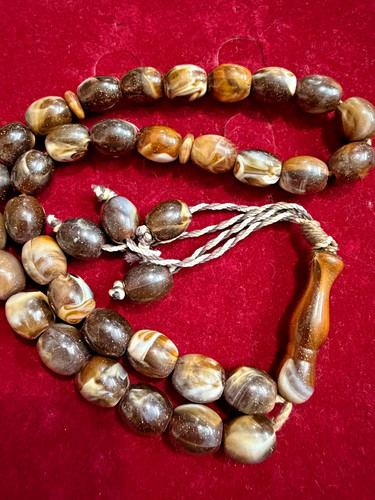 Vintage brown amber - brown,