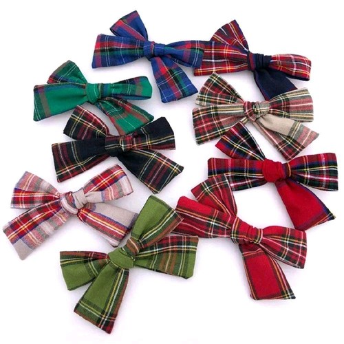 2pcs plaid festive - plaid,