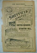 1907 Royal Engineers v 2nd Lancashire Fusiliers 11th March at Sheffield Wed.