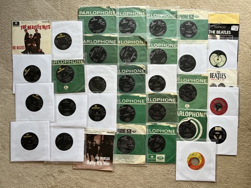 Beatles single and vinyl - and,