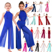 Girl Lyrical Dance Wide Leg
