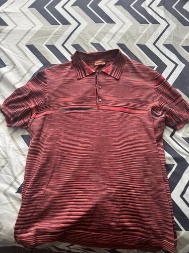 Missoni mens collared - collared, knit
