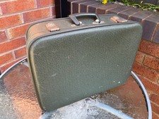 Vintage retro suitcase green - vintage,