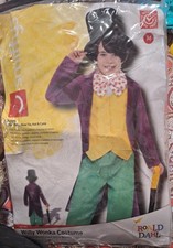  Willy Wonka Children's Fancy Dress  Costume SIZE M Brand New 