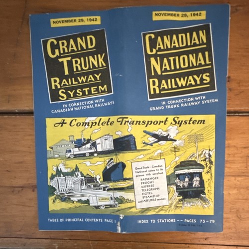 Grand trunk railway system - railway, &