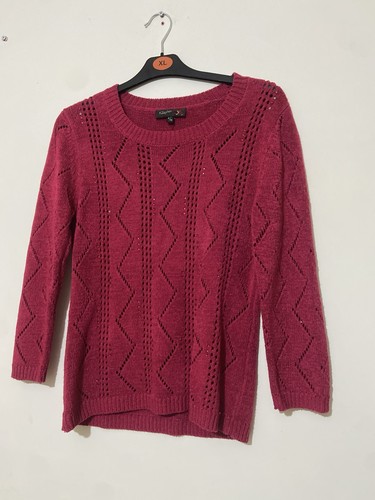 Stephen burgundy knit - y,