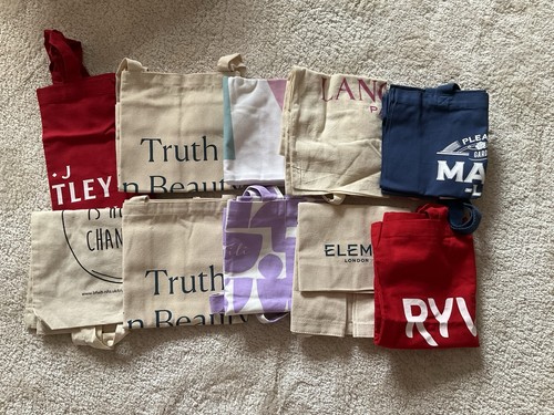 Bundle tote bags various - 10,