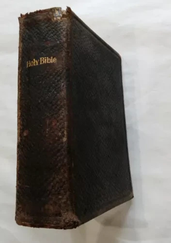 Vintage holy bible - holy, leather