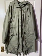 Topshop Ladies Fishtail Parka Size 12