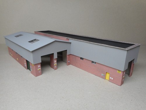 Gauge locomotive shed - shed, model