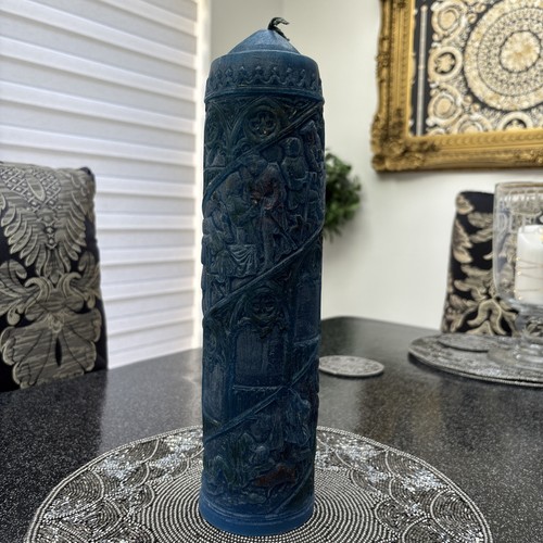 Candle box religious scene - religious,