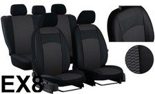 VW CADDY 5 SEATS 2016 -2020 ARTIFICIAL LEATHER & FABRIC TAILORED SEAT COVERS