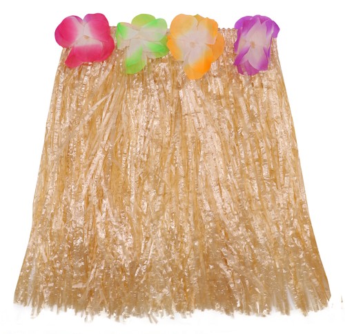 Natural grass hula - natural, skirt