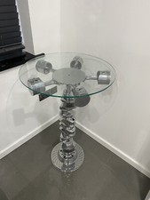 V12 Engine Crank / Crankshaft Corner Coffee Side Table Bar Stool Mancave