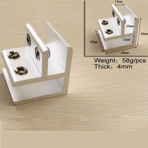 Glass clamp clips bracket for - clamp,