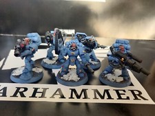 Warhammer 40k Space Wolves Space Marines Long Fangs x5 #3
