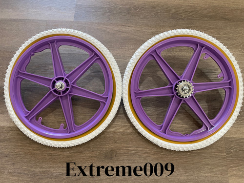 Bicycle mag wheels set 6 - 20",