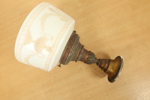 Antique brass flush - brass,