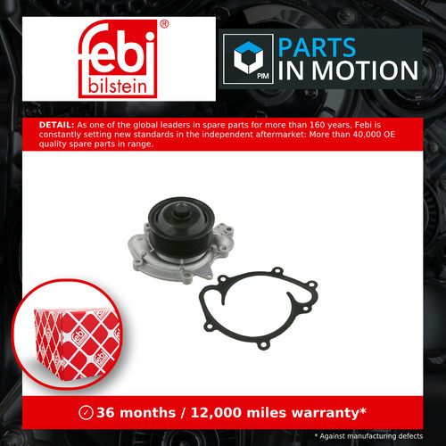 Water pump fits mercedes - water,