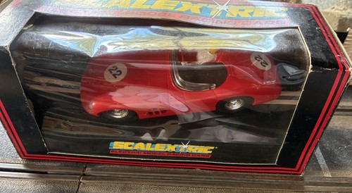 Scalextric red aston martin - scalextric,
