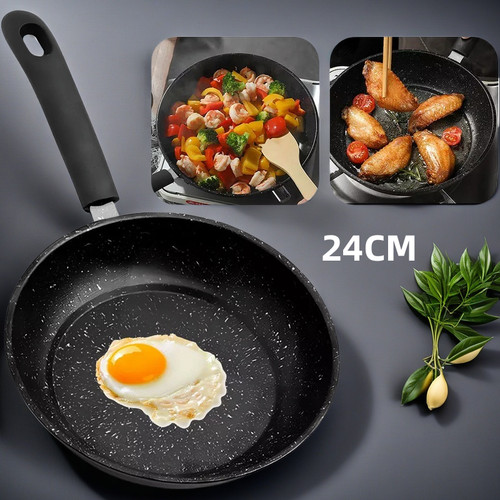 Non stick black frying - frying, pan