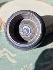 Rare Wedgwood Marbled Jasperware Pot Candleholder