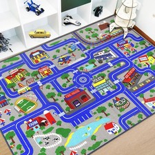 Capslpad Kids Play Rug Town