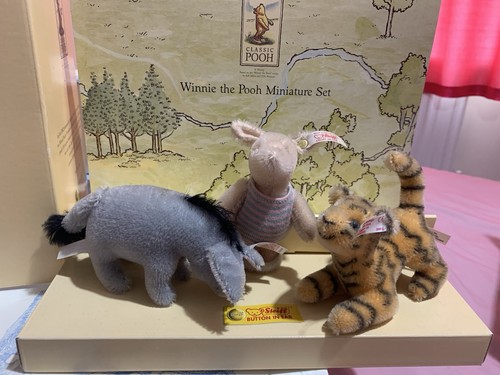 Steiff tigger piglet eyore - tigger,