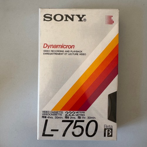 Sony betamax 750 dynamicron - sony,