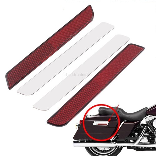 Red hard saddlebag - red,