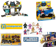 Imaginext DC Super Friends Batman/Batcave/Aquaman/Batwing/Figures Robin Bane