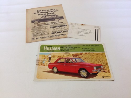 Hillman imp minx hunter - imp/minx/hunter,