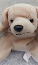 Ty Beanie Babies Fetch the Golden Retriever Puppy Dog