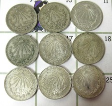 Nine Silver Mexico Un Peso