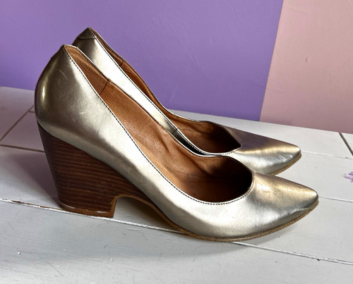 Faith gold leather lined - gold,