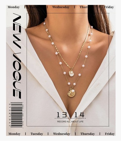 Puka shell necklace set - necklace, women