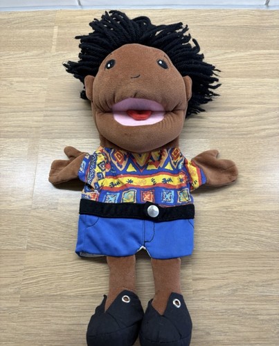The hippets boy hand - hand, puppet