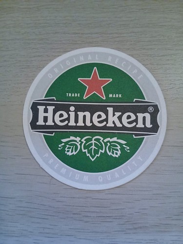 Heineken beer mat - heineken,