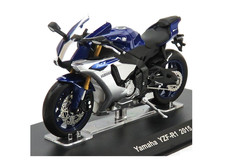 Hachette 1:18 2015 Yamaha YZF-R1 Motorbike Motorcycle Model Bike In Case