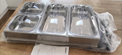 New tower tray food - new,