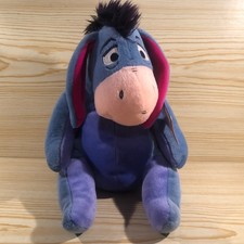 Genuine Authentic Disney Store Eeyore Large Soft Plush 12'' Toy Special Edition