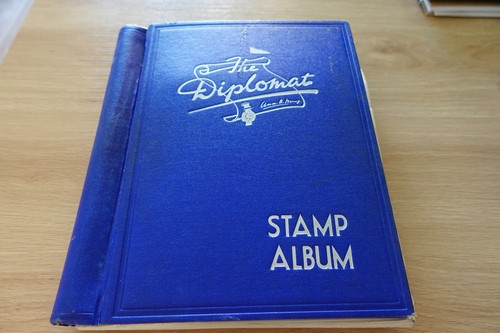 The diplomat stamp album - the,