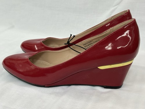 Fiore womens red wedge - fiore,