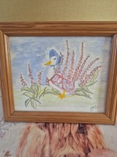 Framed Watercolour Painting of