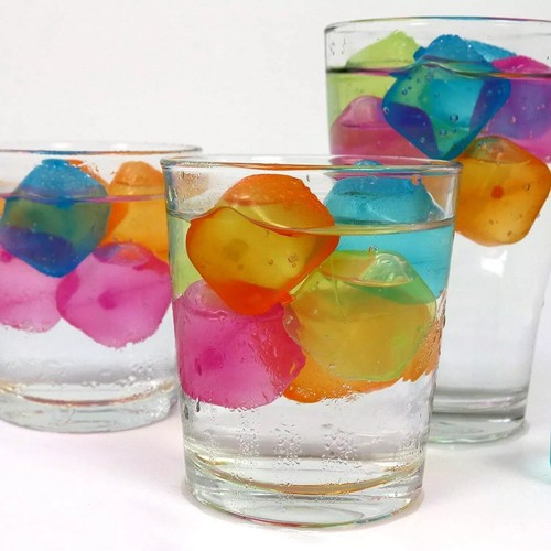 Reusable fast freeze ice - freeze, cubes