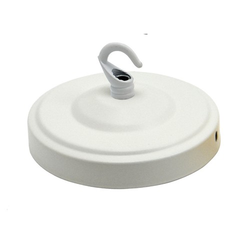 Hook ceiling rose plate light - rose,