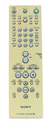 Sony ss400 original - rm-ss400, av