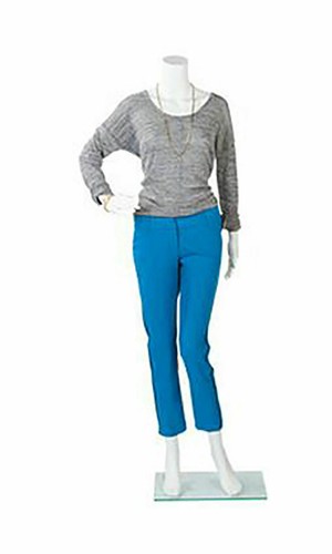 Female posing mannequin white - female,